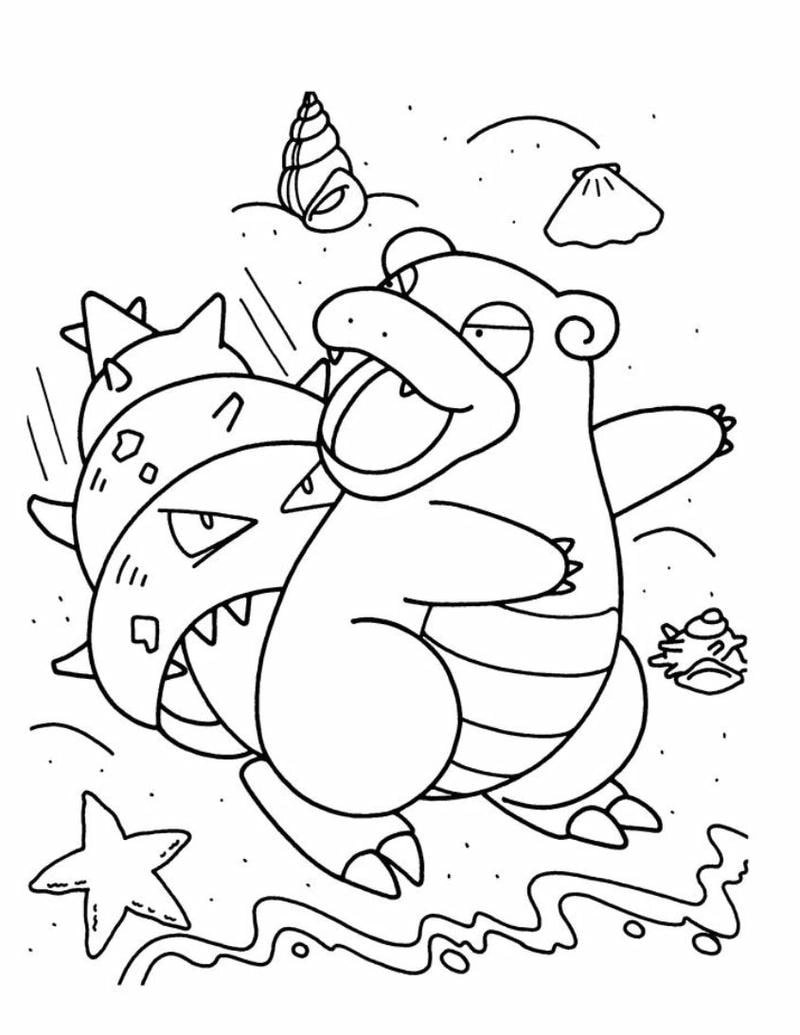 Chọn lựa mẫu tô màu pikachu cho bé phát triển tư duy