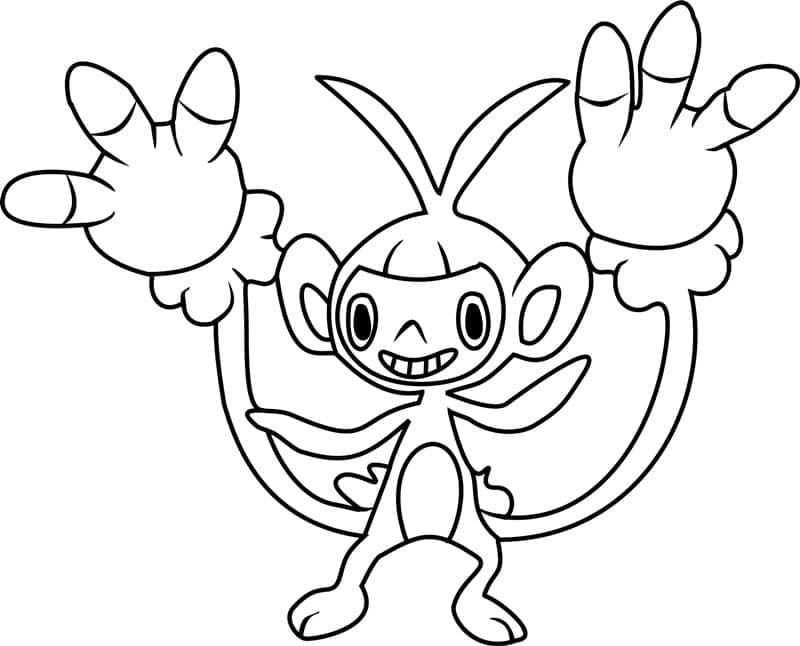 Khám phá tranh tô màu pokemon eevee cute dễ thương