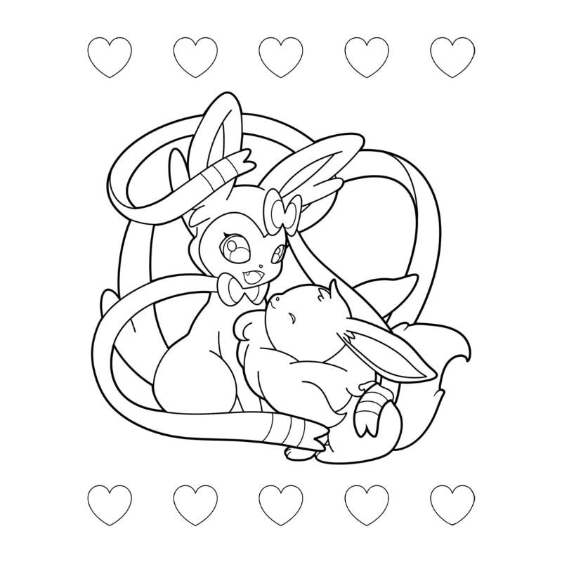 Khám phá tô màu pokemon hệ tiên huyền ảo