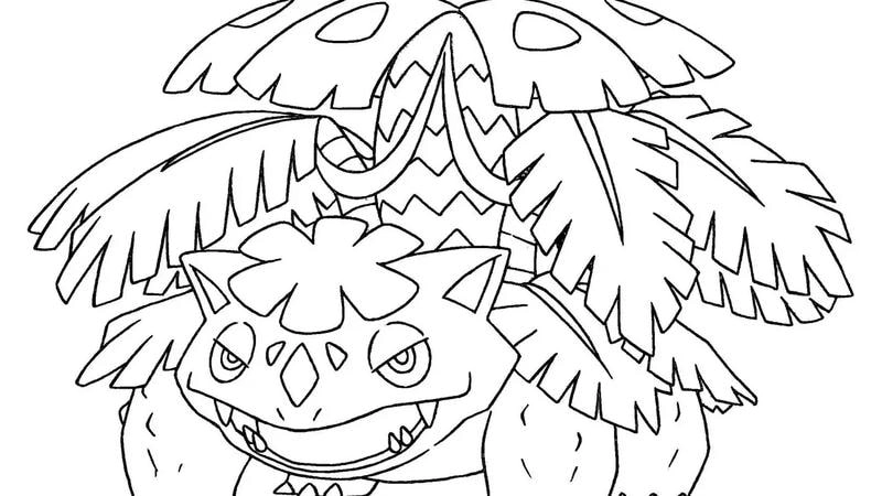 Khám phá in hình tô màu pokemon đẹp mắt