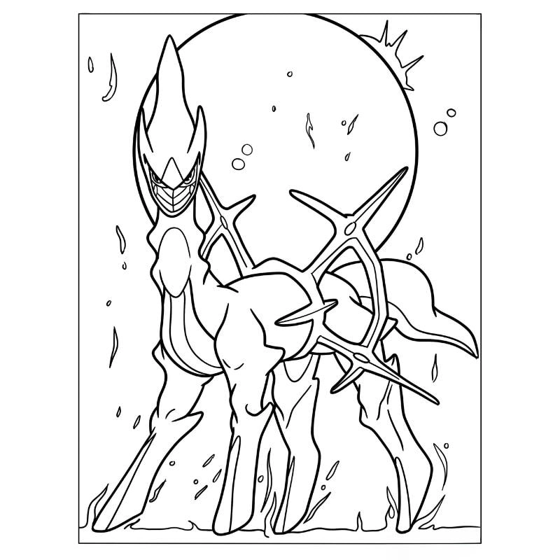 Sáng tạo với hình pokemon tô màu thú vị