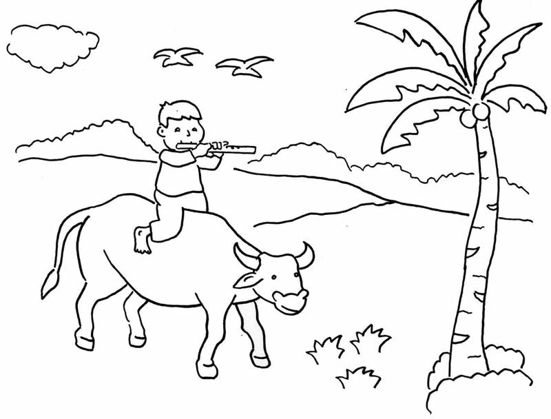 Bảo vệ Tổ quốc từ tranh tô màu biển đảo quê hương bé yêu