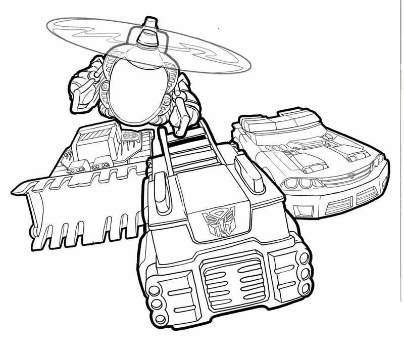 Bé nào mê robot không thể bỏ qua transformers tranh tô màu robot biến hình
