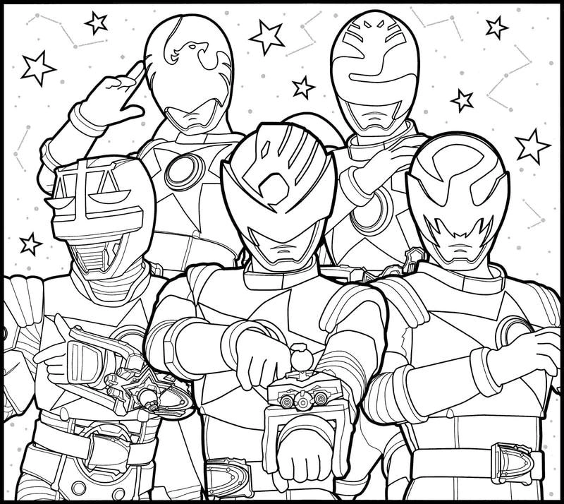 Tô màu hình siêu nhân giúp bé phát triển kỹ năng