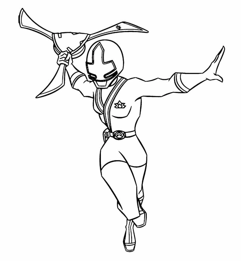 Hình ảnh tô màu siêu nhân cho bé thỏa sức sáng tạo