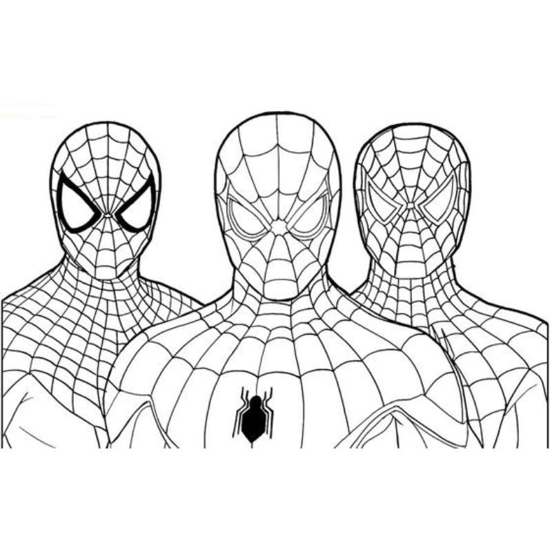 Khám phá tô màu spider man đầy thú vị cho bé