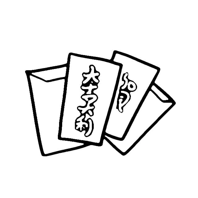 Tranh tô màu bao lì xì tết, bé sáng tạo sắc đỏ