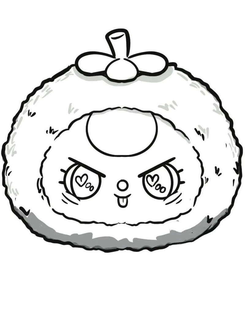 Bộ sưu tập tranh tô màu baby three trái cây đa dạng