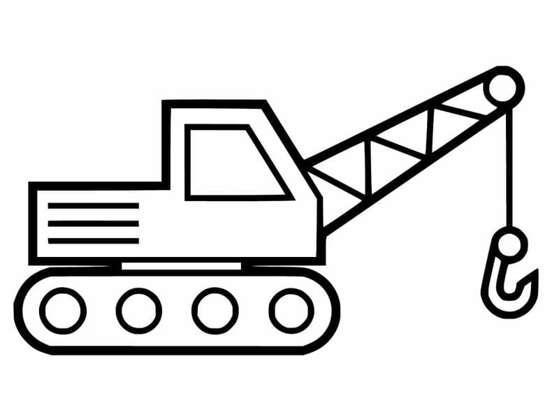 Bé học kỹ năng khéo léo qua tô màu cần cẩu