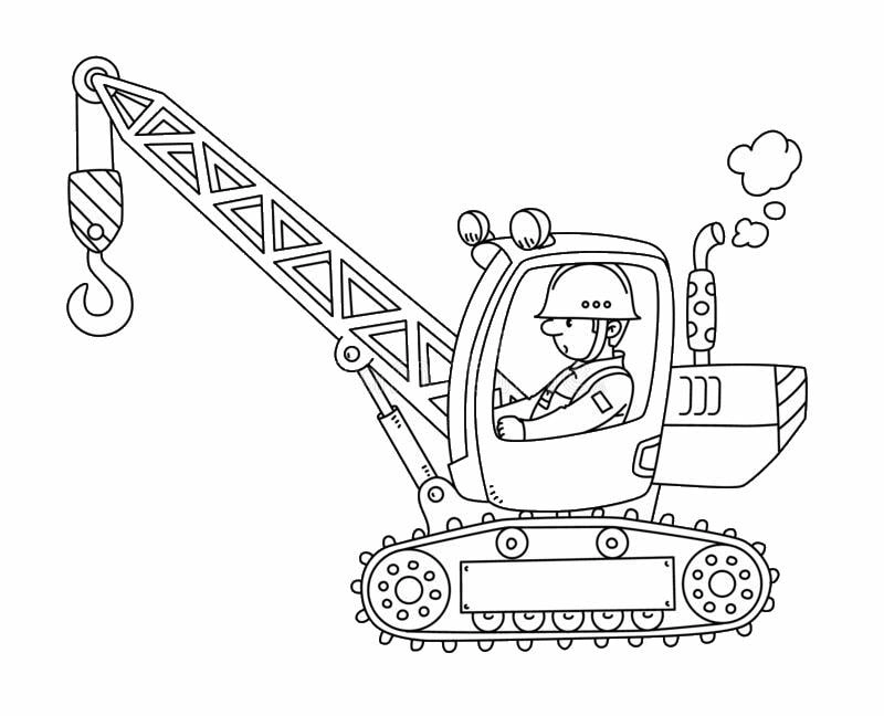 Rèn luyện sáng tạo cùng tranh tô màu cần cẩu