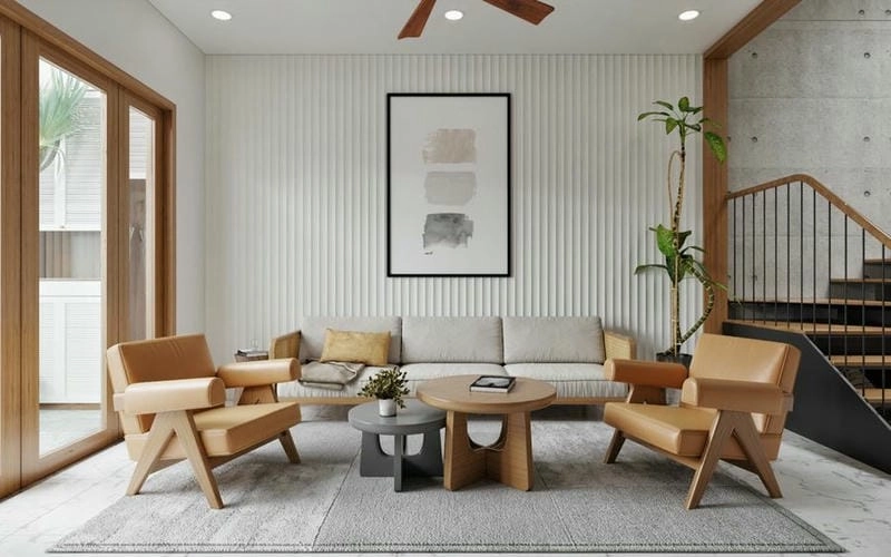 Chiều sâu cuốn hút với tranh trang trí phòng khách 3d