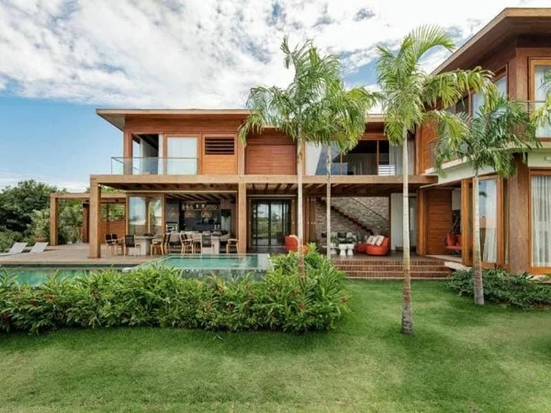 mẫu nhà vườn 4 phòng ngủ thiết kế tiện nghi rộng rãi