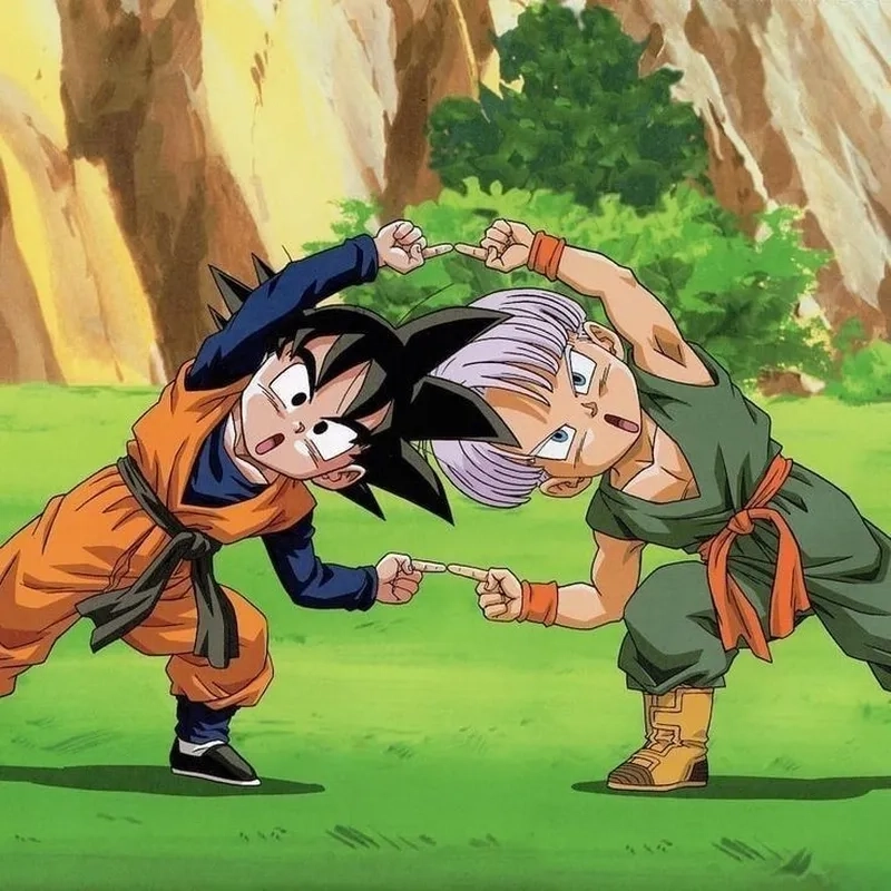 Khám phá những pha đối đầu đầy hấp dẫn giữa Trunks vs Goten, hai đối thủ mạnh mẽ trong Dragon Ball.