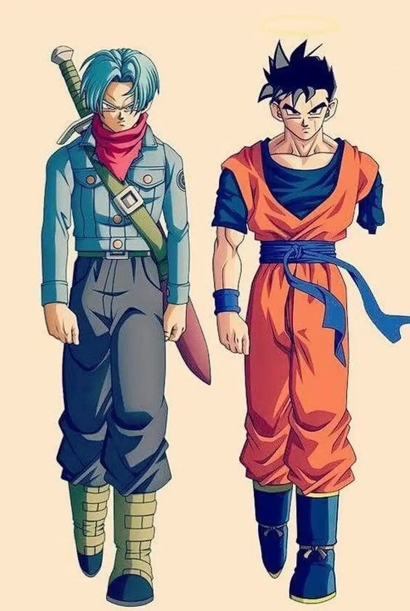 Khám phá những trận chiến đầy cảm xúc giữa Trunks and Gohan trong Dragon Ball Z.