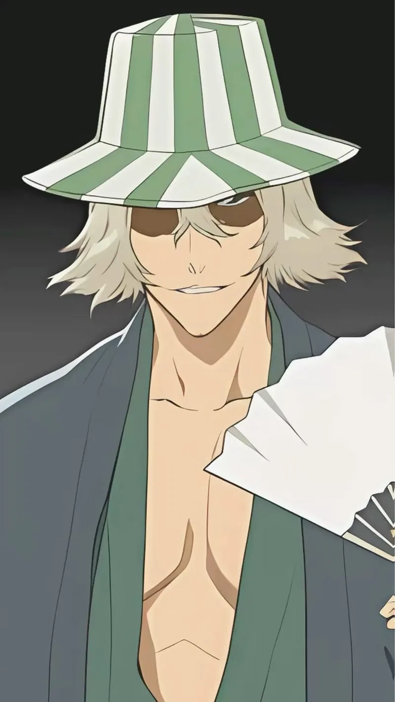 Vẻ thông minh và bí ẩn của Kisuke Urahara luôn thu hút