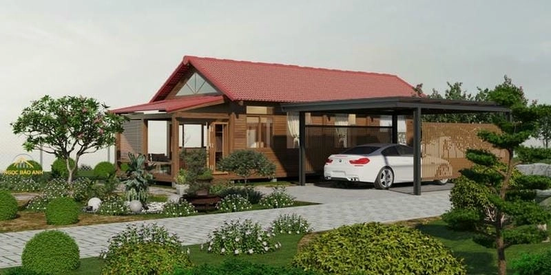 mẫu thiết kế nhà vườn ý tưởng sáng tạo tiện ích