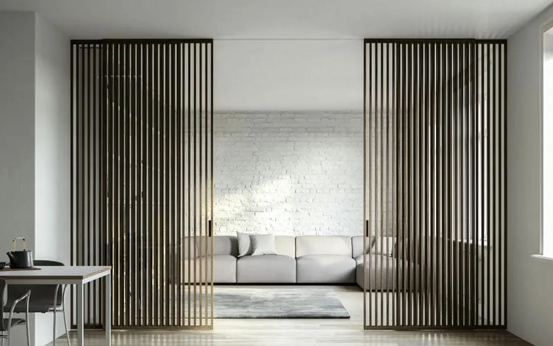 Tạo không gian mở nhờ vách ngăn di chuyển được