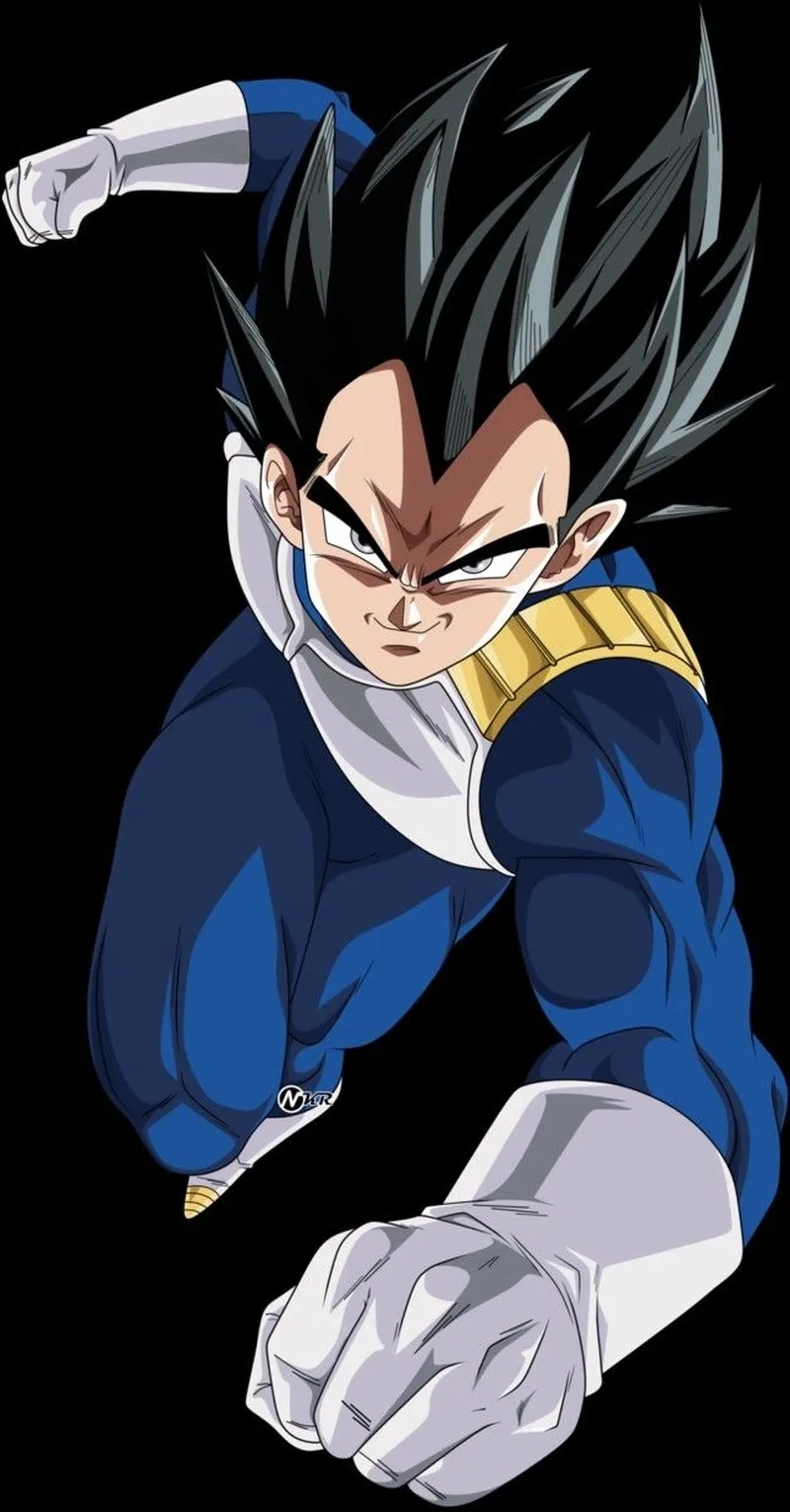 Khám phá hình ảnh của Majin Vegeta trong Dragon Ball Z, biểu tượng của sức mạnh và sự tàn nhẫn