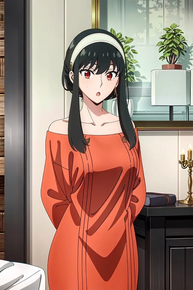 Yor Forger Chibi Yor Forger là fanart mini giễu nhại đáng yêulà vợ trong gia đình giả tạo nhưng đầy ấm áp và bí ẩn