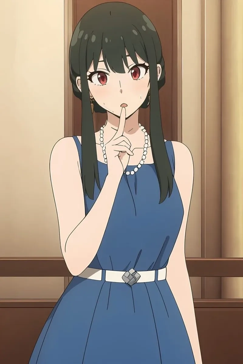 Cute Yor khi chị cười nhẹ hoặc chăm sóc Anya khiến fan thích mê