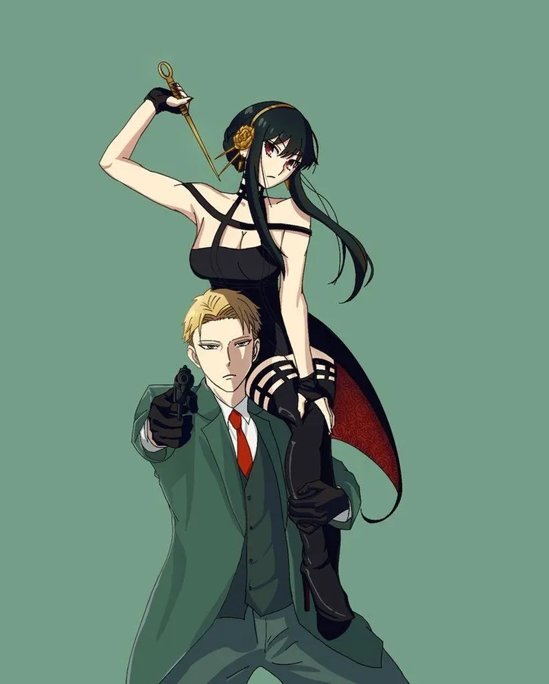 Yor Forger cosplay thể hiện phong thái mạnh mẽ và kiêu sa