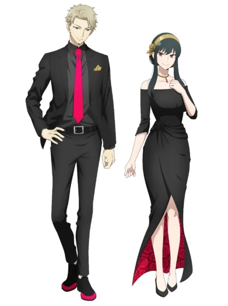 Loid Forger x Yor thể hiện mối quan hệ vừa nghiêm túc vừa dễ thương