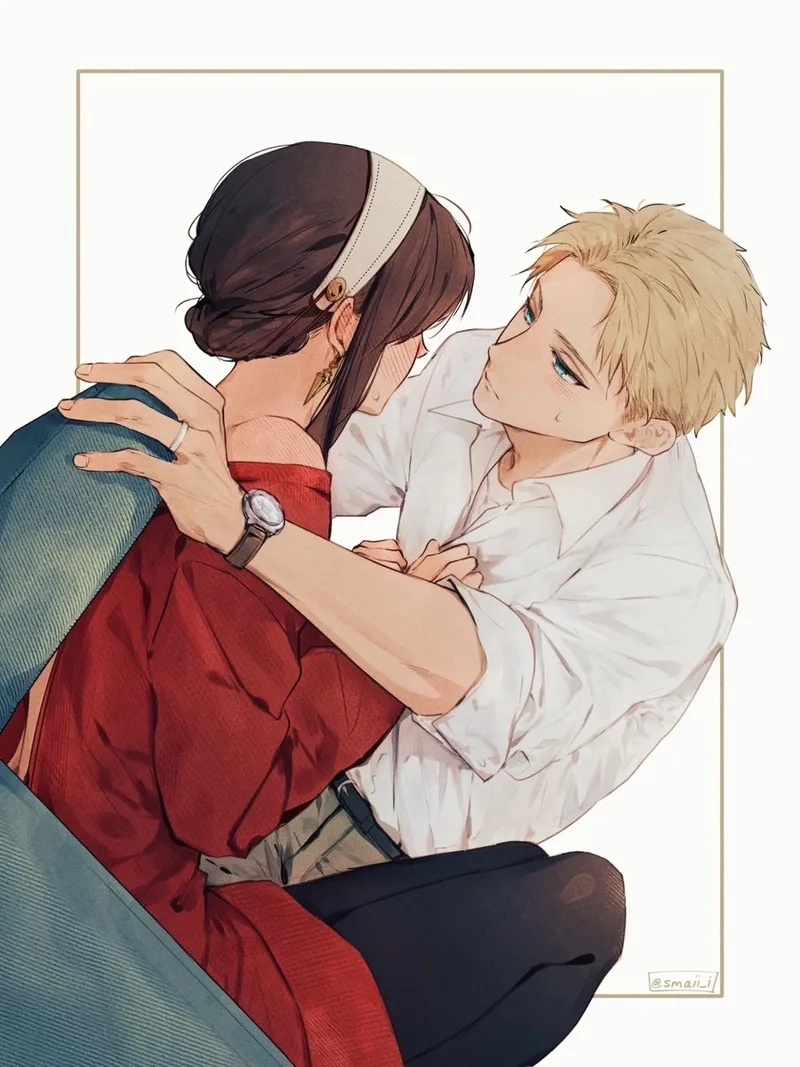 Cosplay Yor váy bó sát và tông màu đỏ đậm chất nhân vật