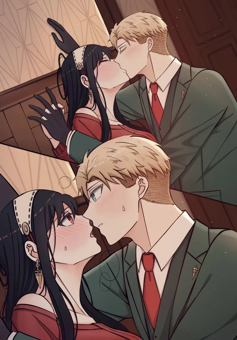 Loid and Yor fanart đẹp đôi gợi cảm xúc ấm áp người xem