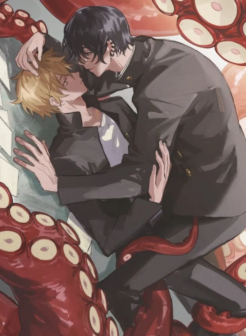 Truyện tranh Yoshida x Denji thường là doujinshi do fan sáng tác