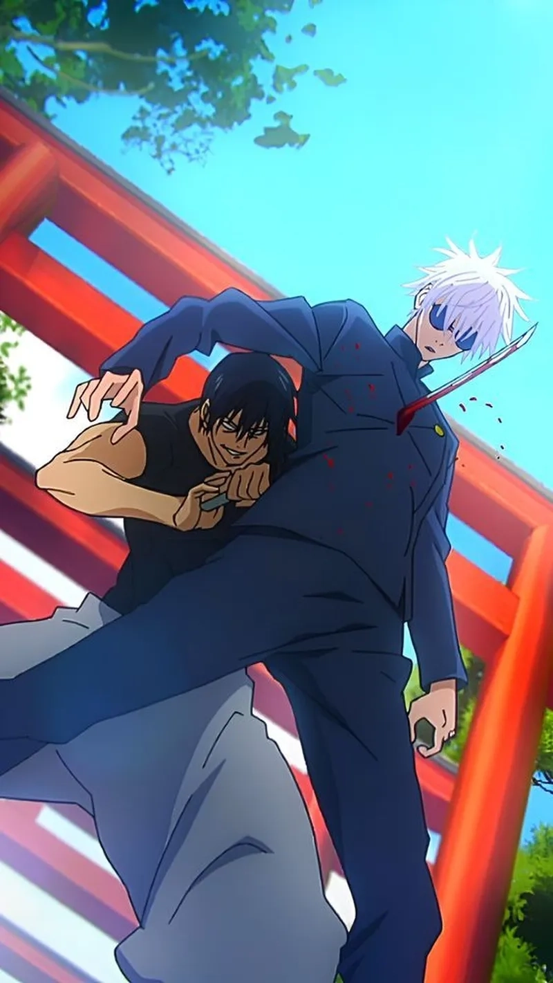 Doujinshi Gojo x Yuuji đầy cảm xúc và sáng tạo