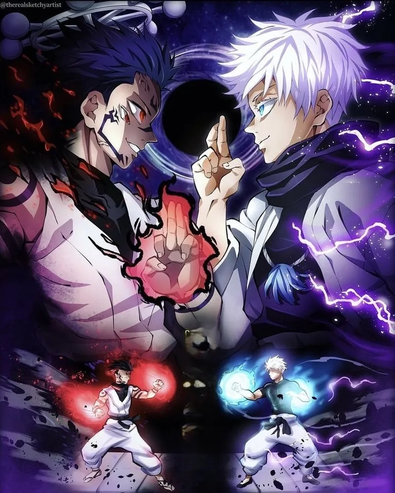 Tình tiết Sukuna vs Gojo manga khiến tim thắt lại