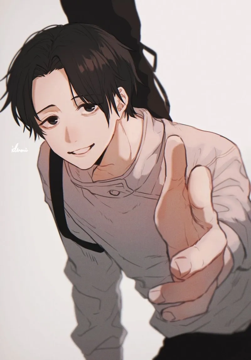 Ảnh Yuta sword với thanh kiếm toát lên sát khí mạnh mẽ