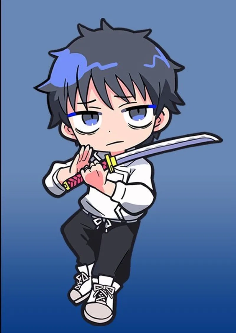 Ảnh Yuta chibi siêu dễ thương với tạo hình đáng yêu