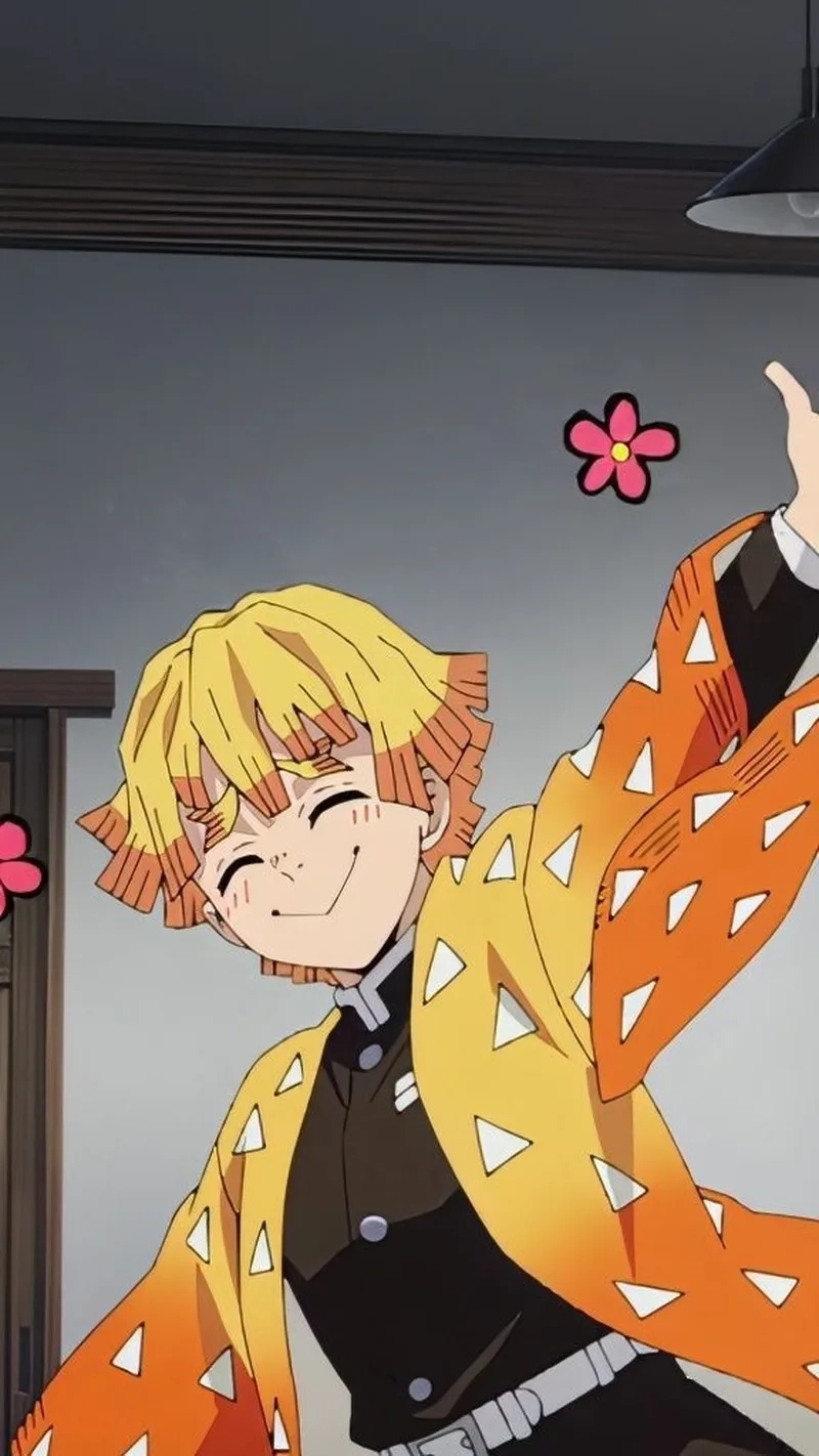 Zenitsu Agatsuma ngầu là sự kết hợp giữa ánh mắt nghiêm nghị và thế kiếm sấm sét đẹp mắt