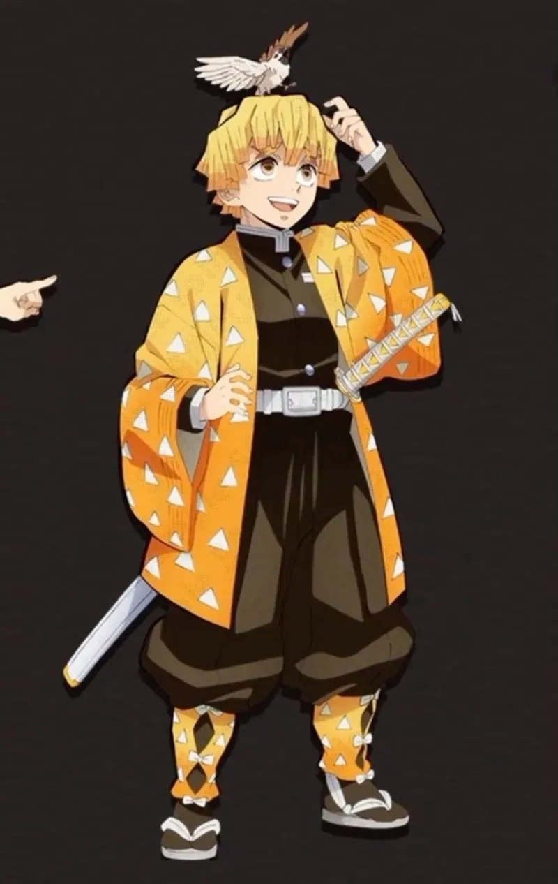 Zenitsu vô hạn thành thể hiện khoảnh khắc dũng cảm của cậu khi đối đầu với kẻ thù trong môi trường nguy hiểm