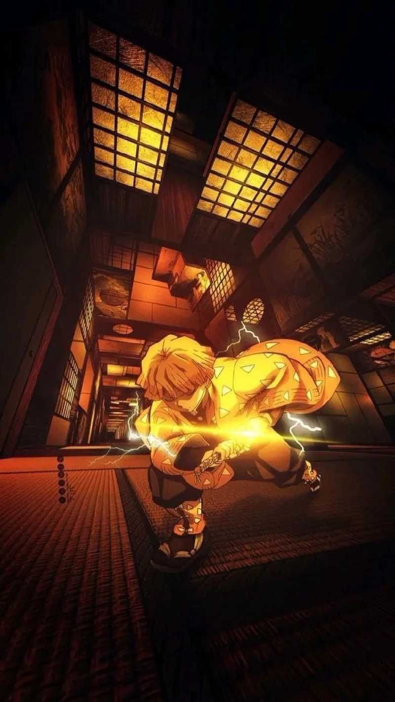 Demon Slayer Zenitsu anime để lại ấn tượng mạnh nhờ những phân đoạn hành động đầy kỹ xảo