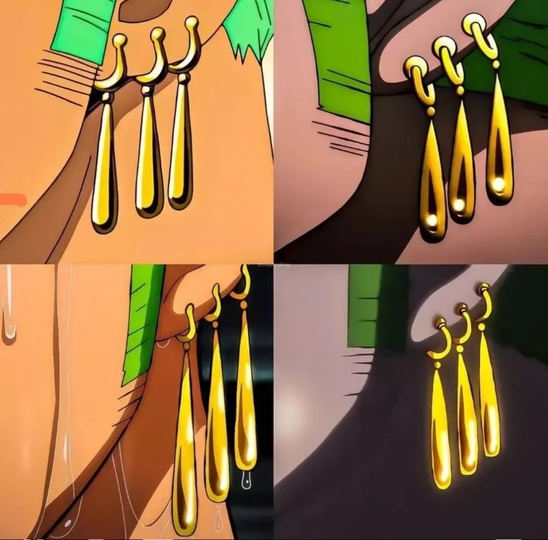 Những mẫu Zoro earrings làm fan mê mệt