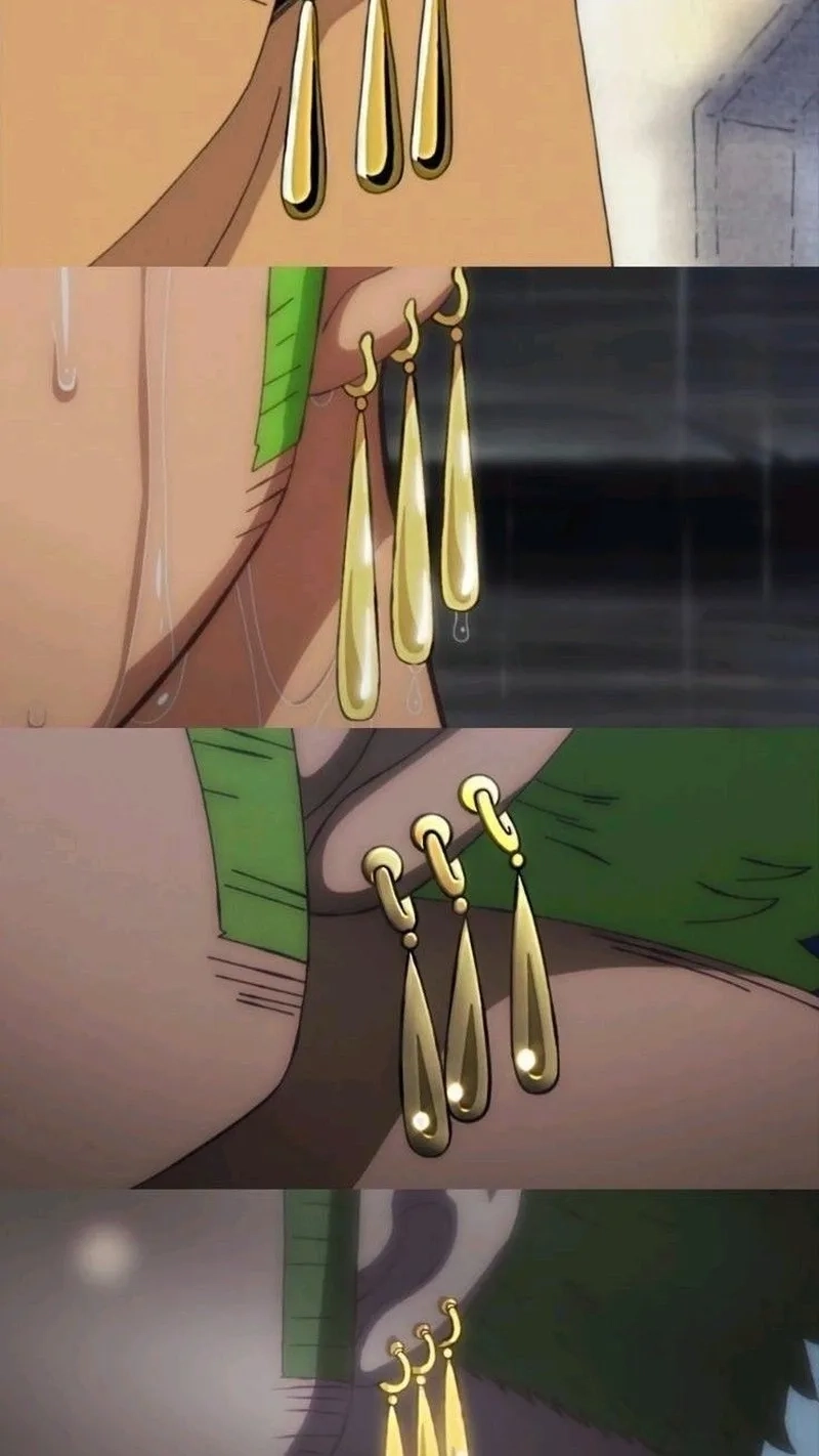 Phong thái lạnh lùng với Zoro earring đặc trưng