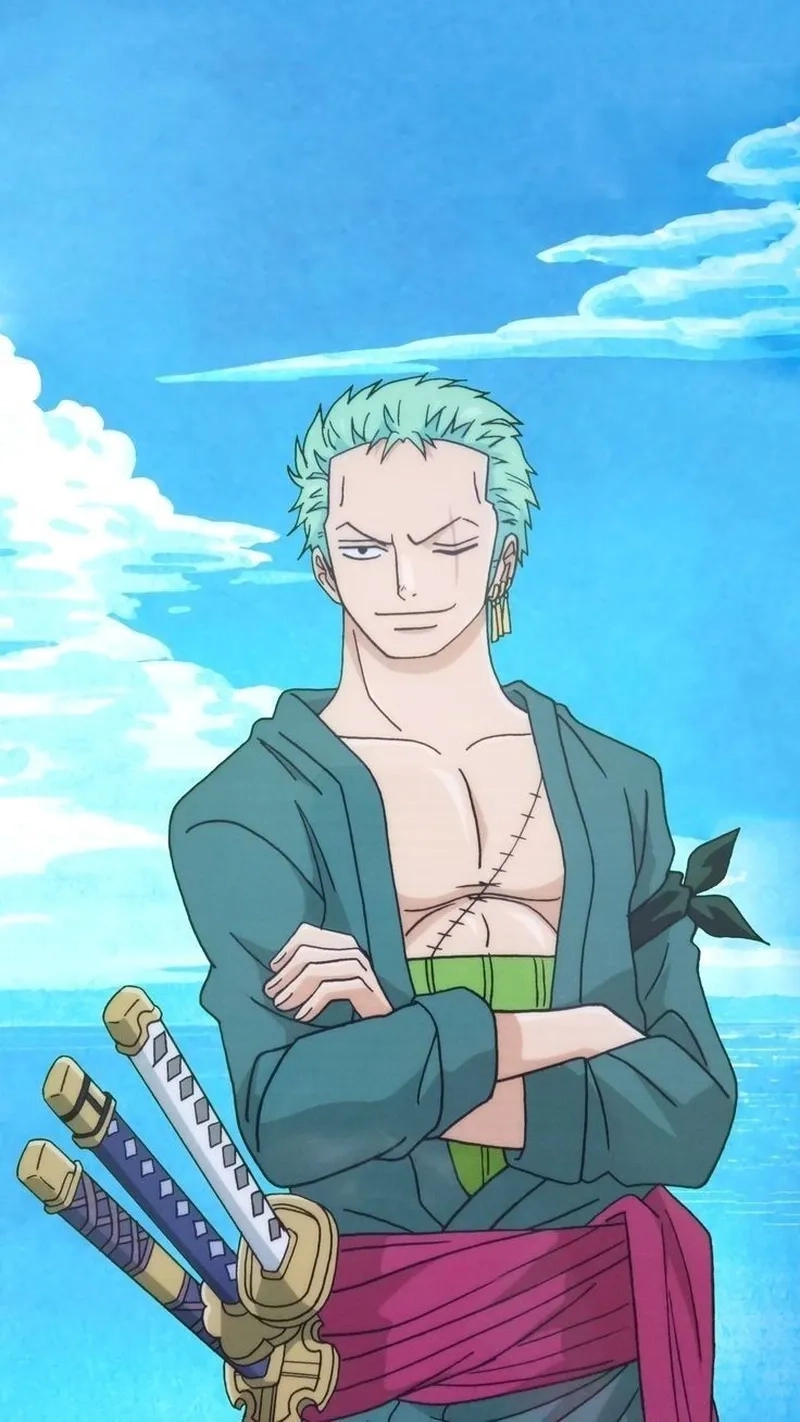 Visual toàn thân chuẩn tỉ lệ vàng Zoro height