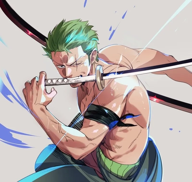 Cơ bắp cuồn cuộn làm nên thương hiệu body Zoro