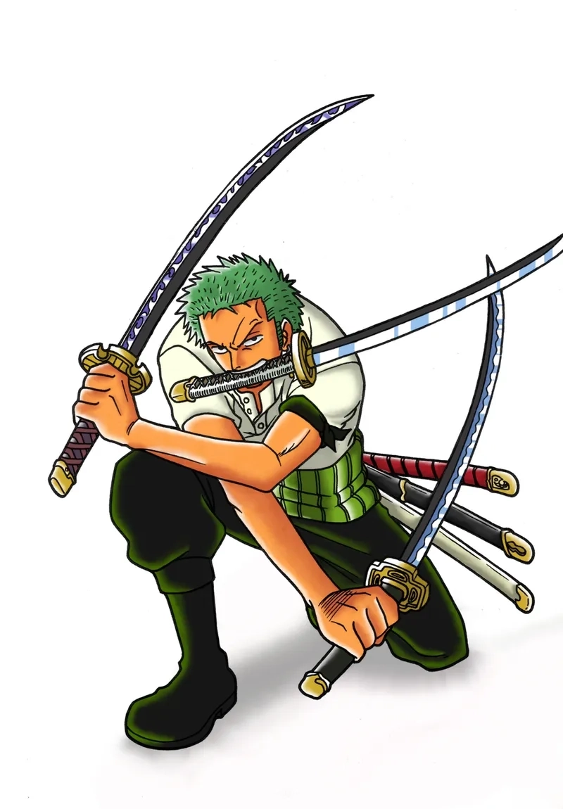 Fanart đầy tâm huyết khi vẽ Zoro bằng tay