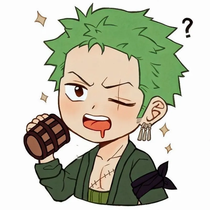 Ảnh phác họa đẹp mắt trong bộ drawing Zoro
