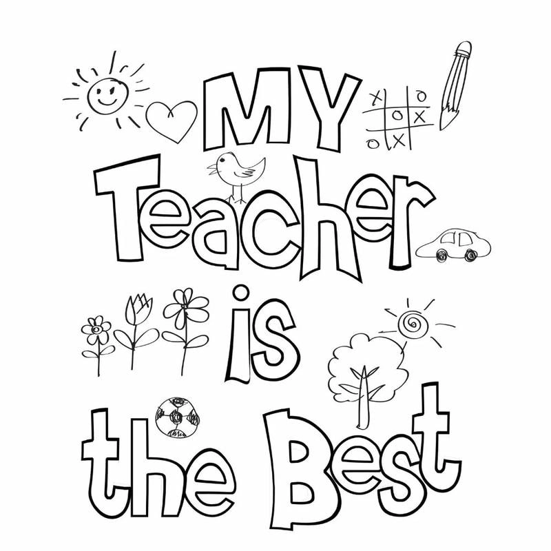 Gợi ý tranh tô màu thiệp chúc mừng 20 11 cực xinh tặng cô giáo