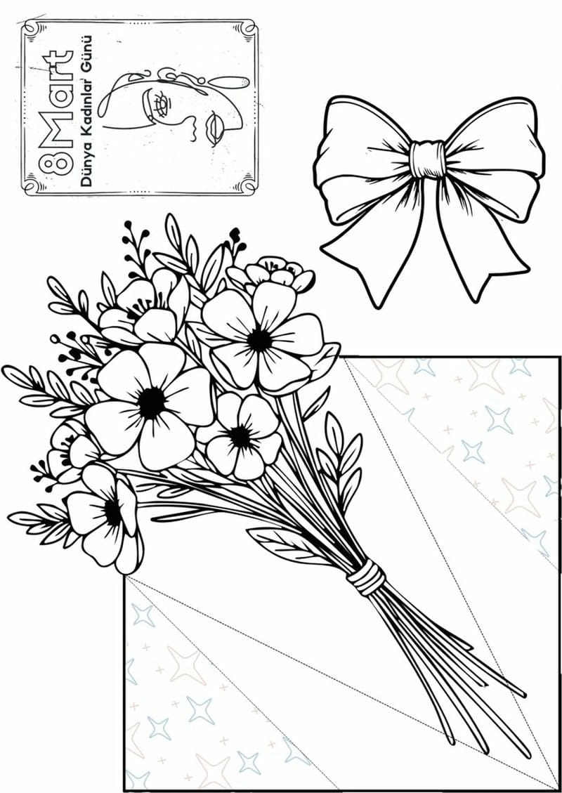 Thử ngay bộ sưu tập tô màu thiệp 20/11 đầy màu sắc và sáng tạo