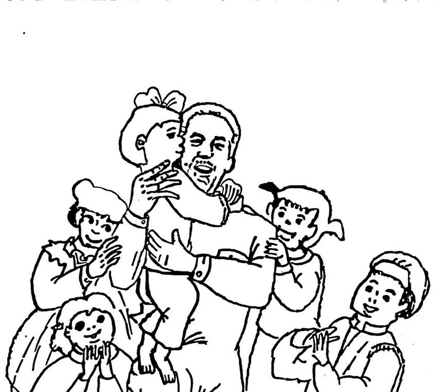 Tranh tô màu Bác Hồ là như thế nào để bé thích thú?