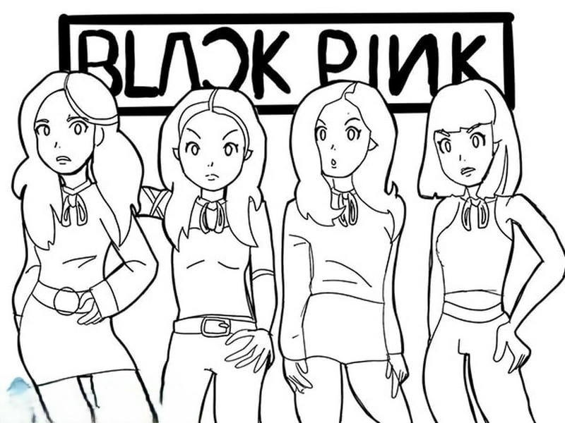 Sáng tạo không giới hạn với blackpink chibi tô màu cho mọi lứa tuổi