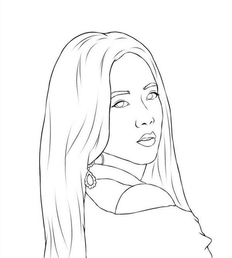 Tuyển tập in hình tô màu blackpink hot cho bé