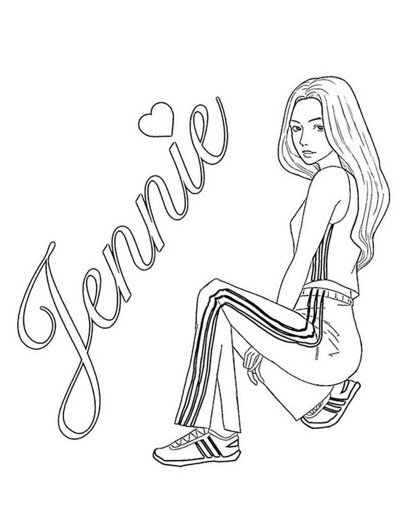 Xem ngay hình blackpink tô màu dành cho fan nhí