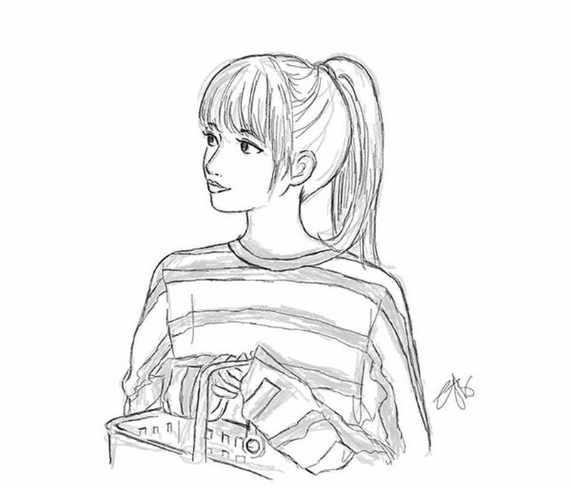 Sưu tập card blackpink tô màu xinh xắn và độc đáo