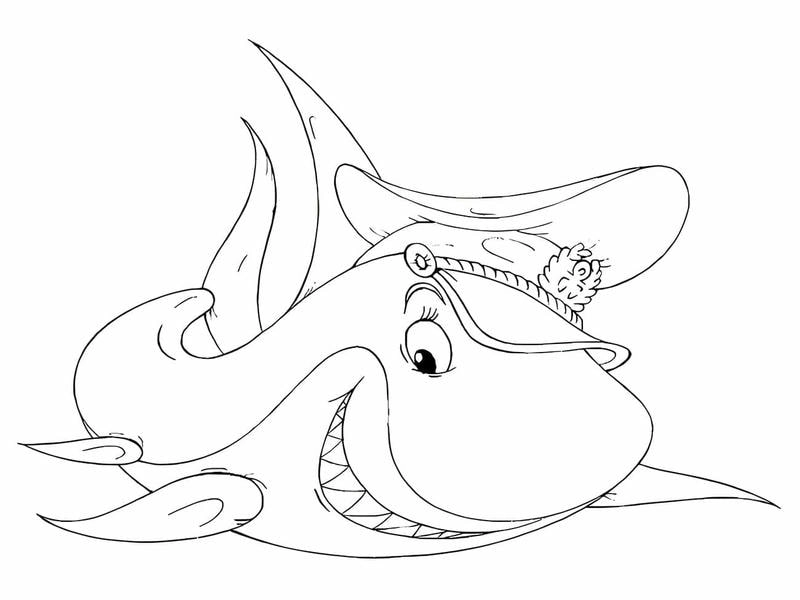 In cá mập tô màu tiện lợi dễ dàng dùng ngay tại nhà cho bé